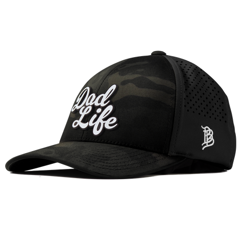 Dad Life Script Curved Performance Multicam