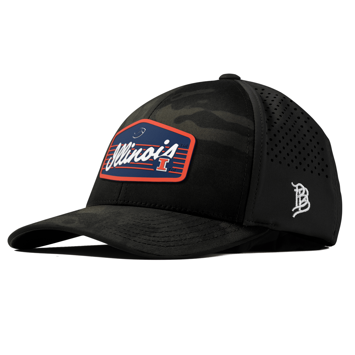 University of Illinois "Illini Football" Curved Performance Multicam