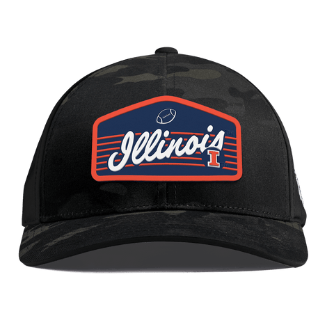 University of Illinois "Illini Football" Curved Performance Multicam