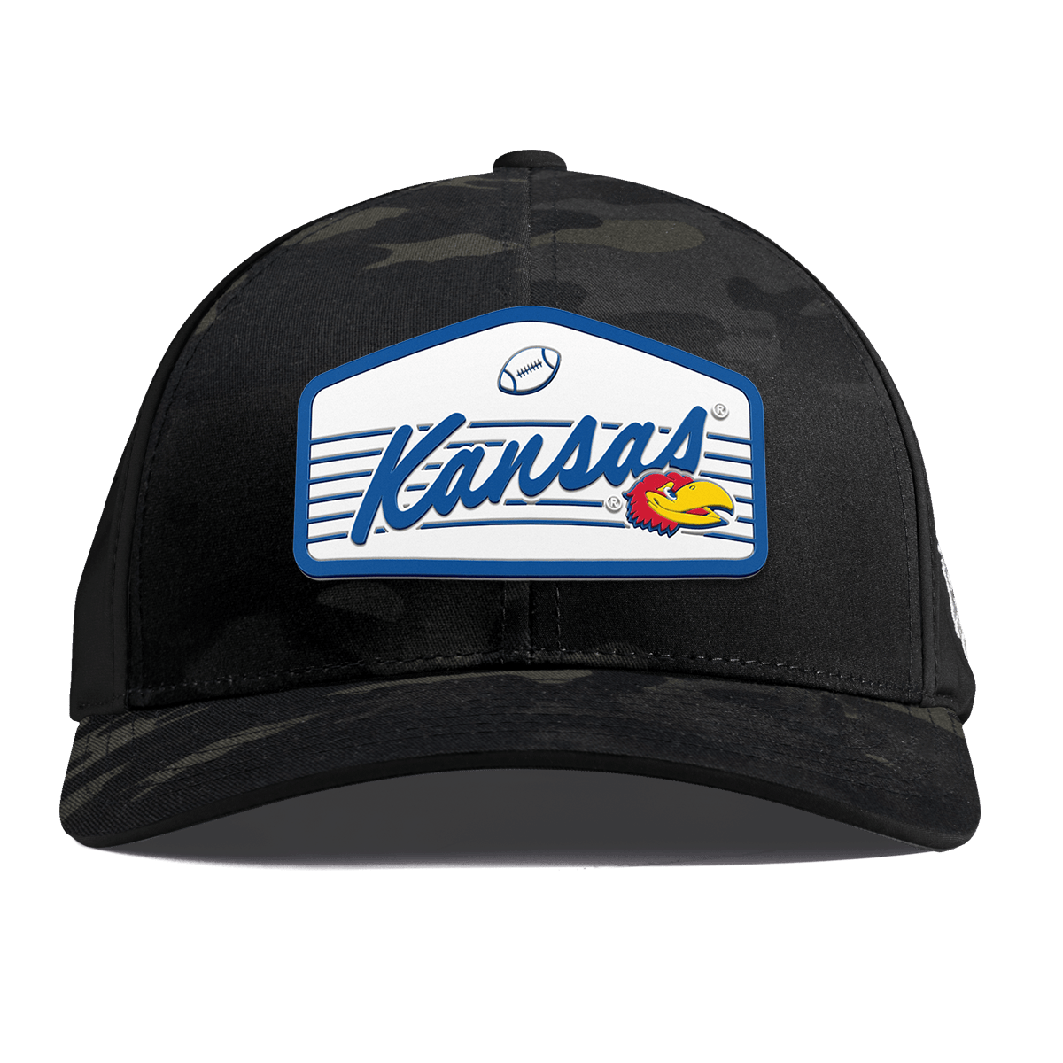 University of Kansas "Jayhawks Football" Curved Performance Multicam