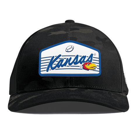 University of Kansas "Jayhawks Football" Curved Performance Multicam