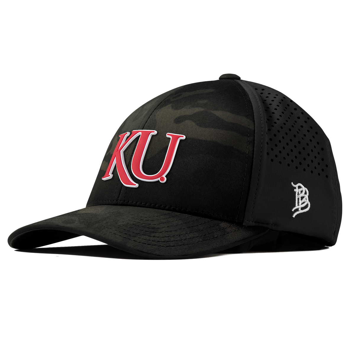 University of Kansas "KU Block" Curved Performance Multicam