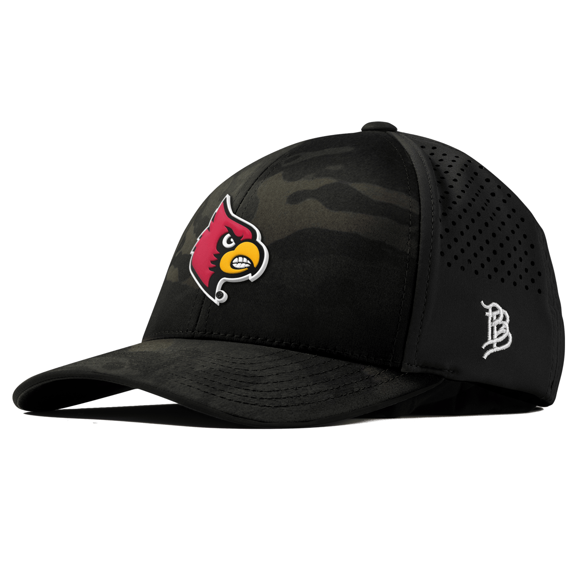 University of Louisville "Louisville Team Logo" Curved Performance Multicam