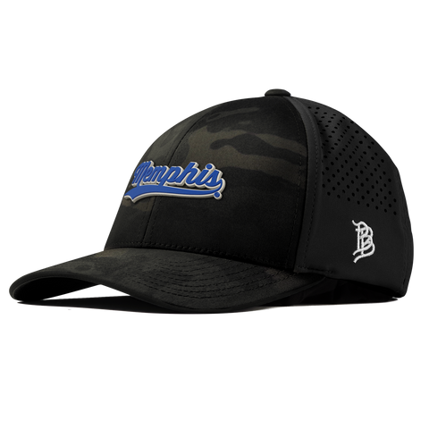 University of Memphis "Memphis Script" Curved Performance Multicam