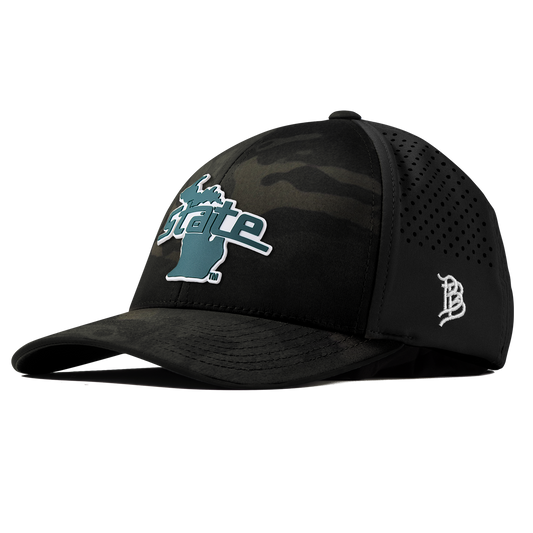 Michigan State University "Michigan State Outline" Curved Performance Multicam