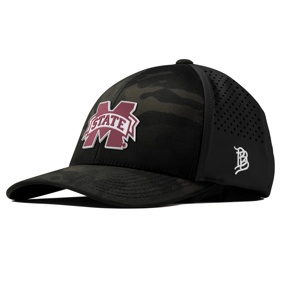 Mississippi State University "Mississippi State Team Logo" Curved Performance Multicam
