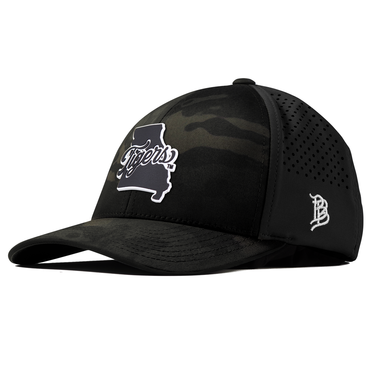 University of Missouri "Missouri Tigers State Script" Curved Performance Multicam