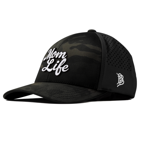 Mom Life Script Curved Performance Multicam