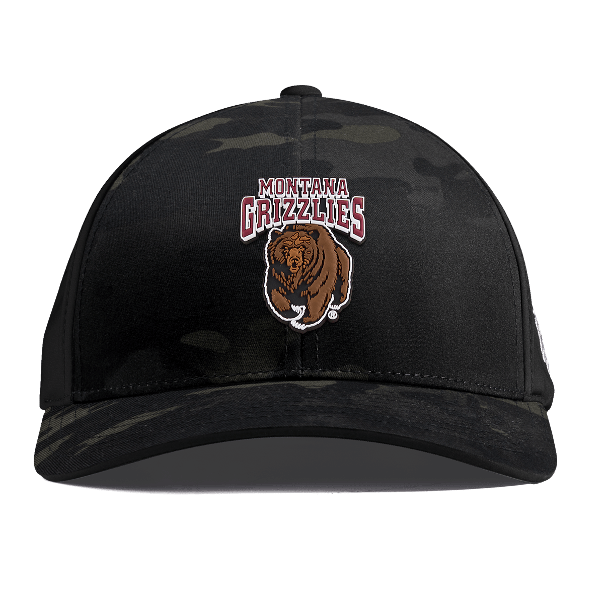 University of Montana "Montana Grizzlies Team Logo" Curved Performance Multicam
