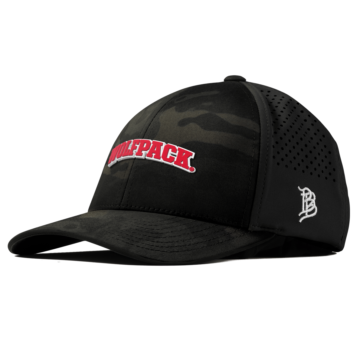 North Carolina State "NC State Wolfpack" Curved Performance Multicam