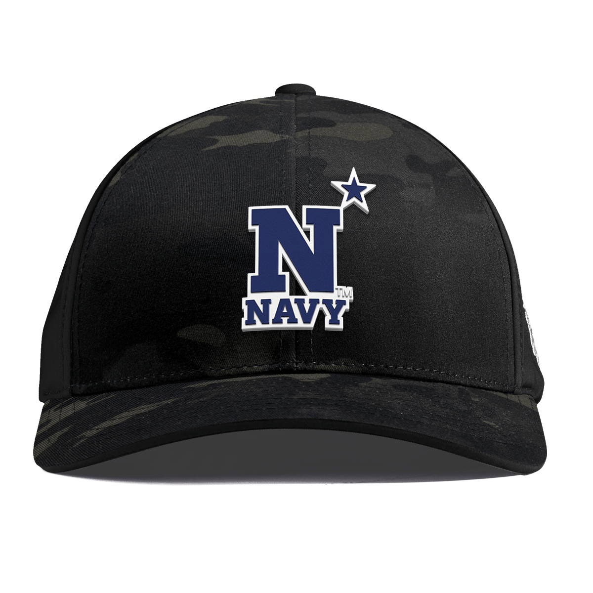 United States Naval Academy "Naval Academy Team Logo Navy" Curved Performance Multicam