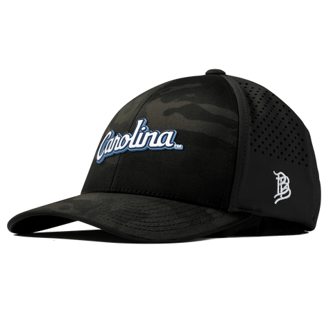 University of North Carolina "North Carolina Script" Curved Performance Multicam