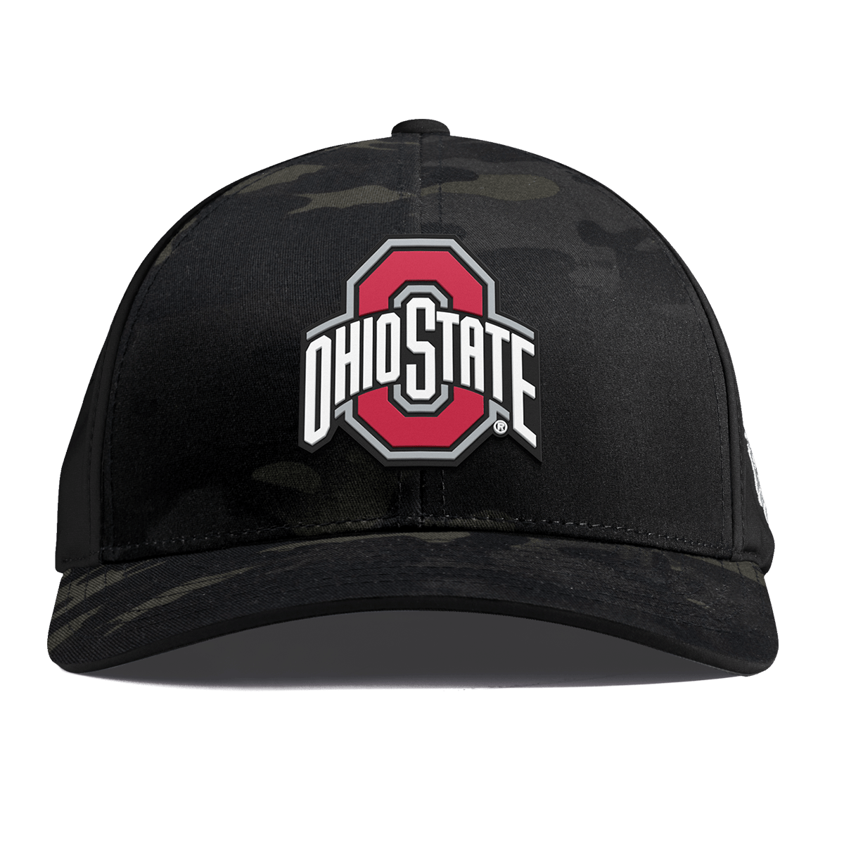 Ohio State University "Ohio State Gray Team Logo" Curved Performance Multicam