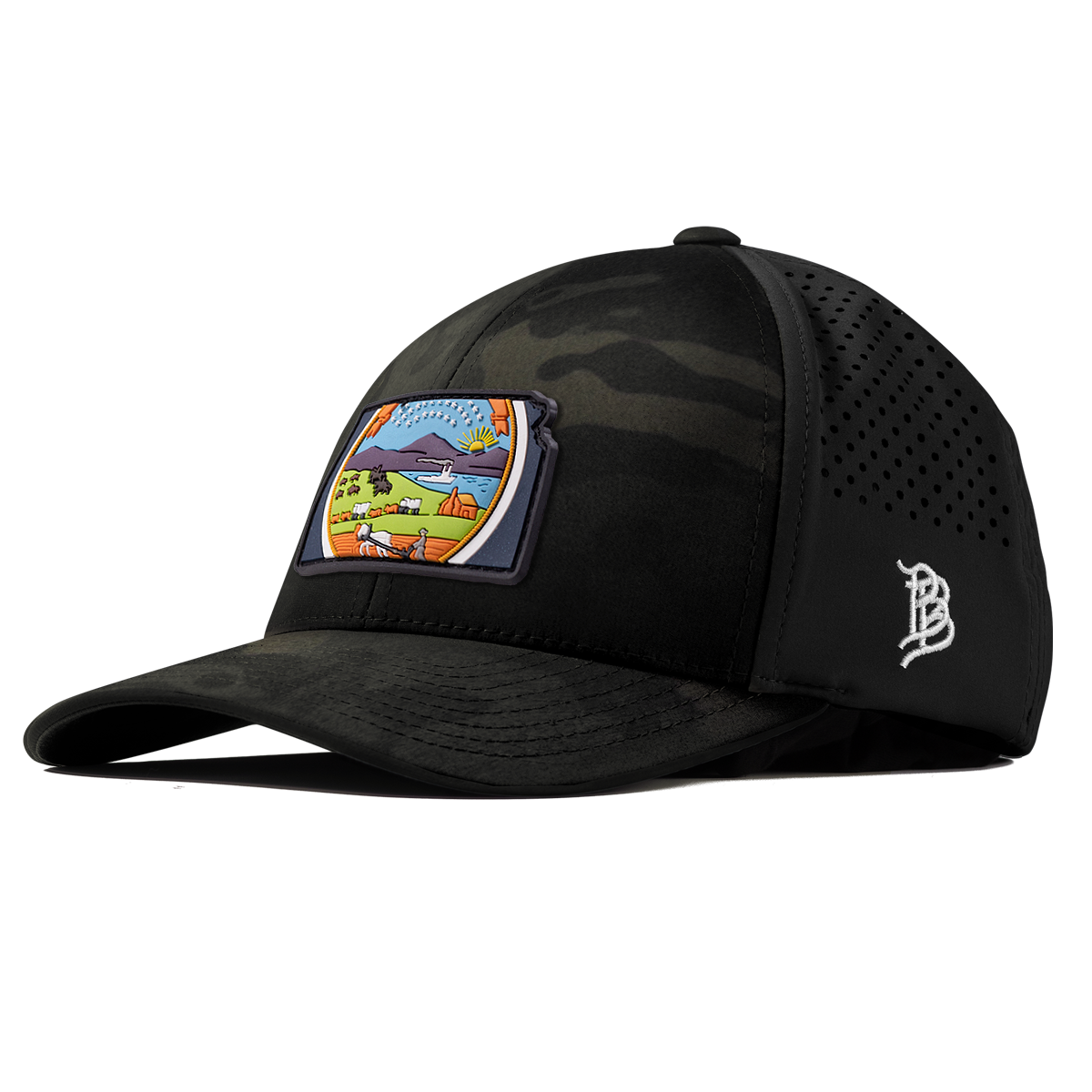 Kansas 34 PVC Curved Performance Multicam