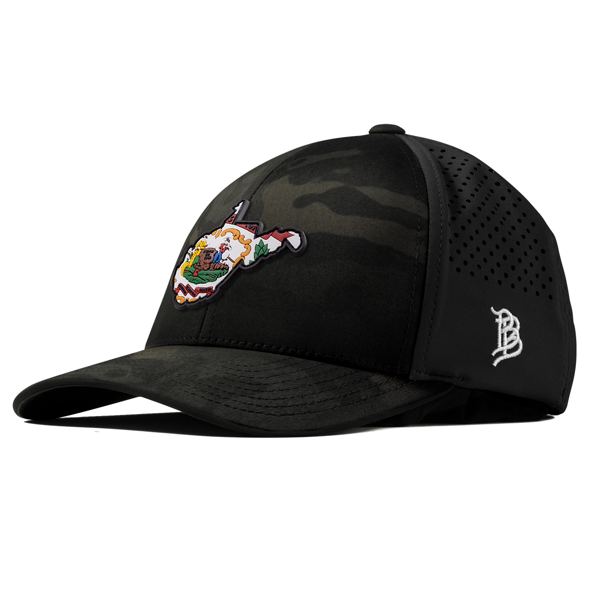 West Virginia 35 PVC Curved Performance Multicam