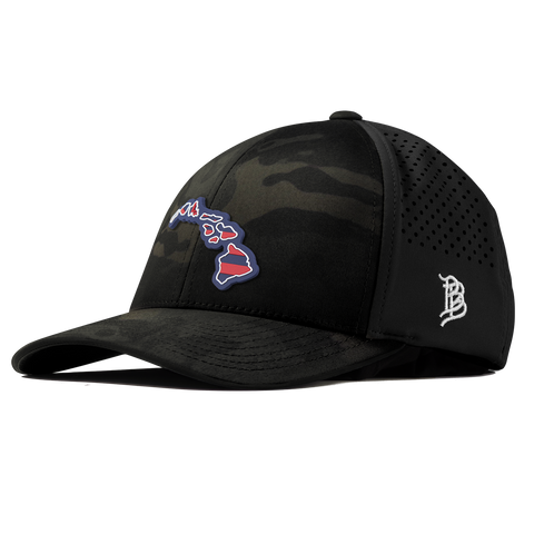 Hawaii Patriot Series Curved Performance Multicam