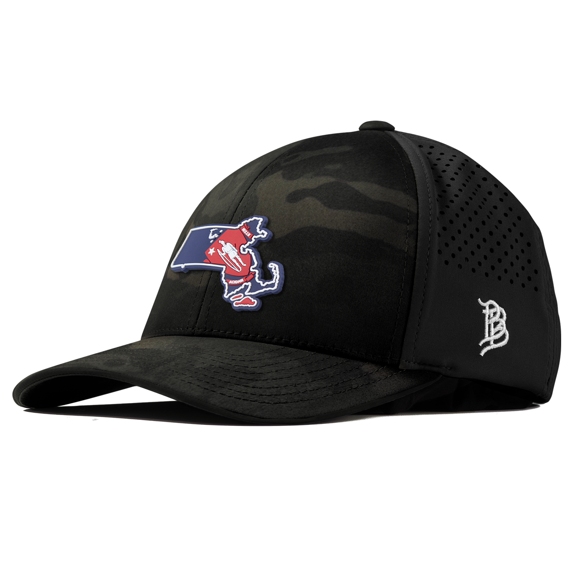 Massachusetts Patriot Series Curved Performance Multicam