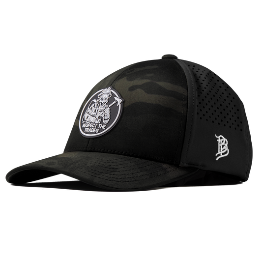 Respect The Trades Firefighter Curved Performance Multicam
