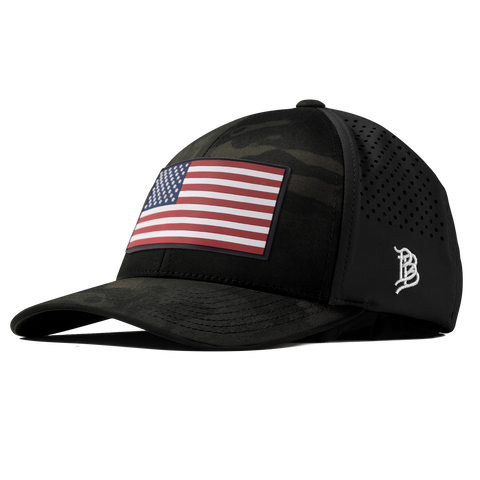 Salute PVC Curved Performance Multicam