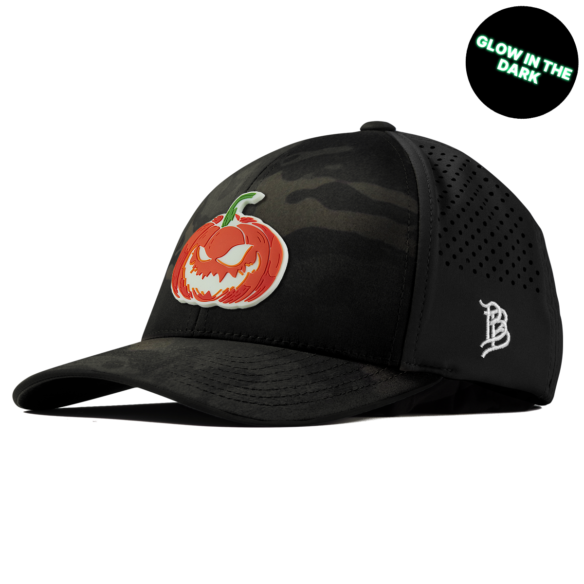 Jack-O-Lantern Glow Curved Performance Multicam