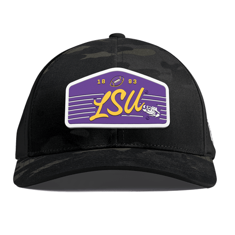 Louisiana State University "Tigers Football" Curved Performance Multicam