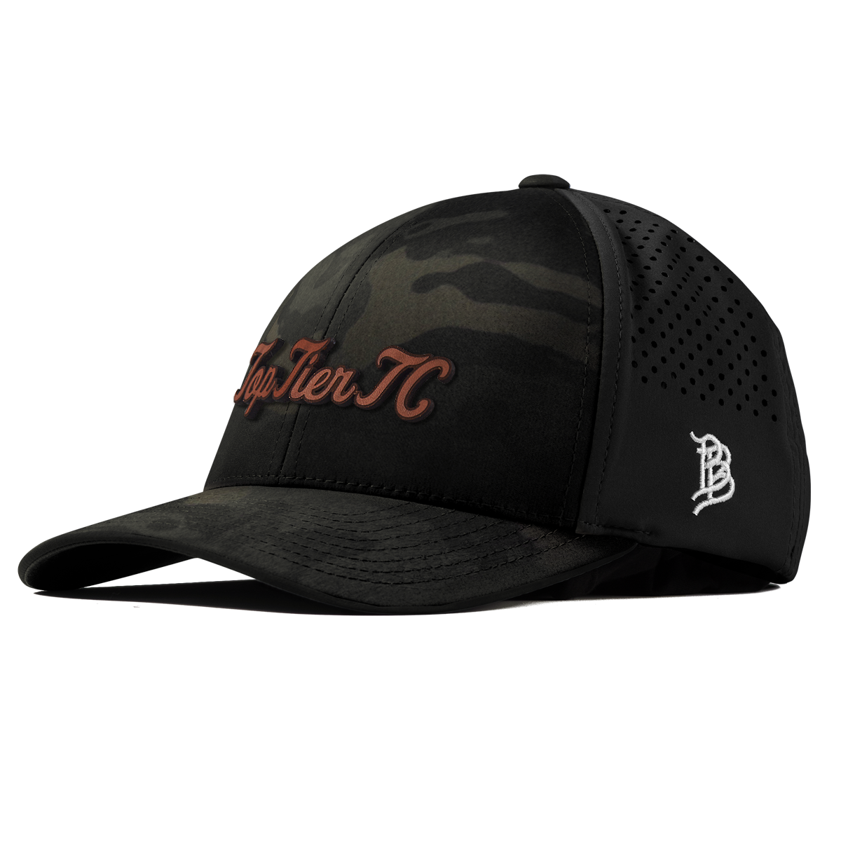 Top Tier Script Tan Curved Performance Multicam 
