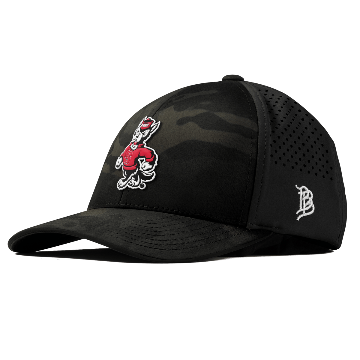 North Carolina State "Tuffy The Wolf" Curved Performance Multicam