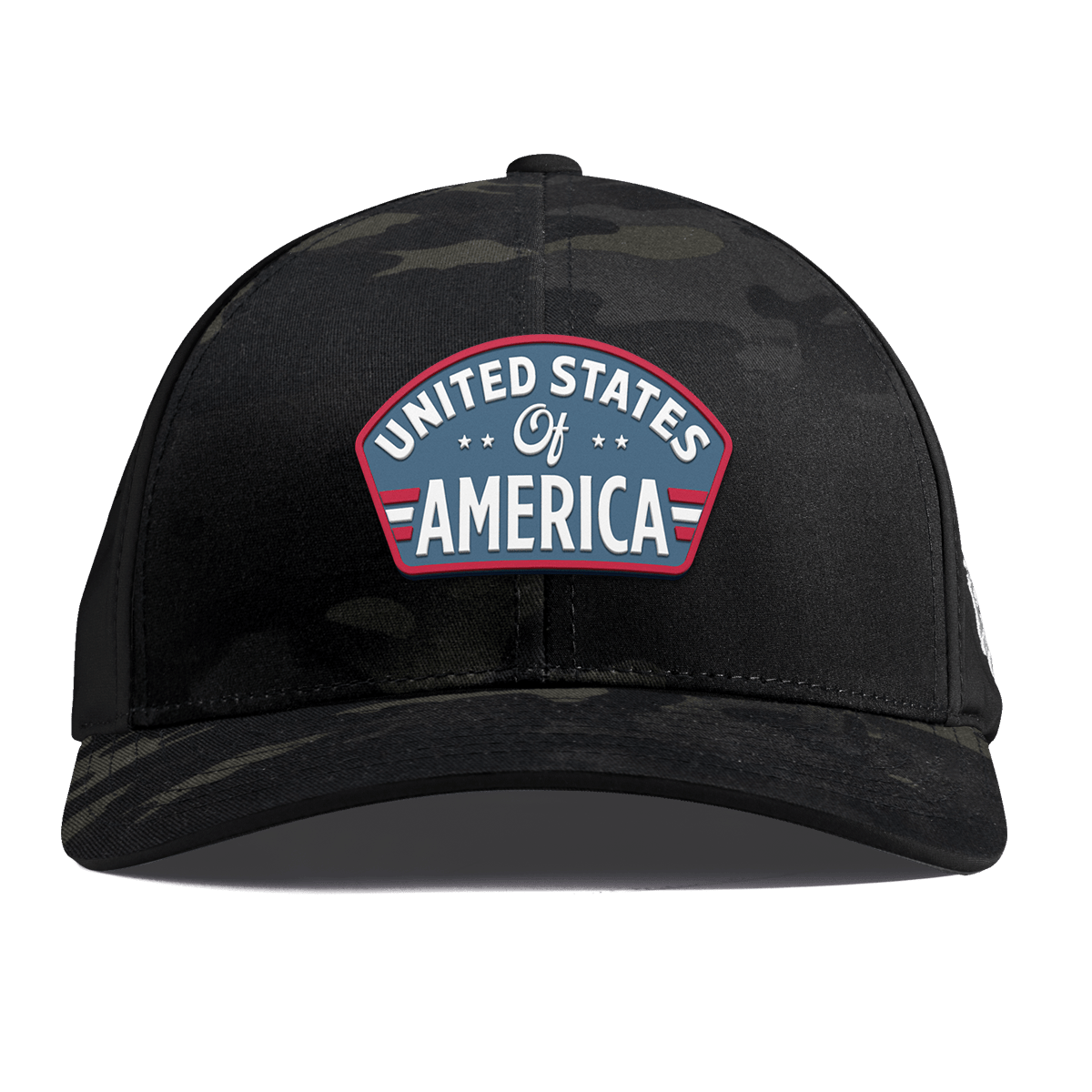 United States of America Badge Curved Performance Multicam