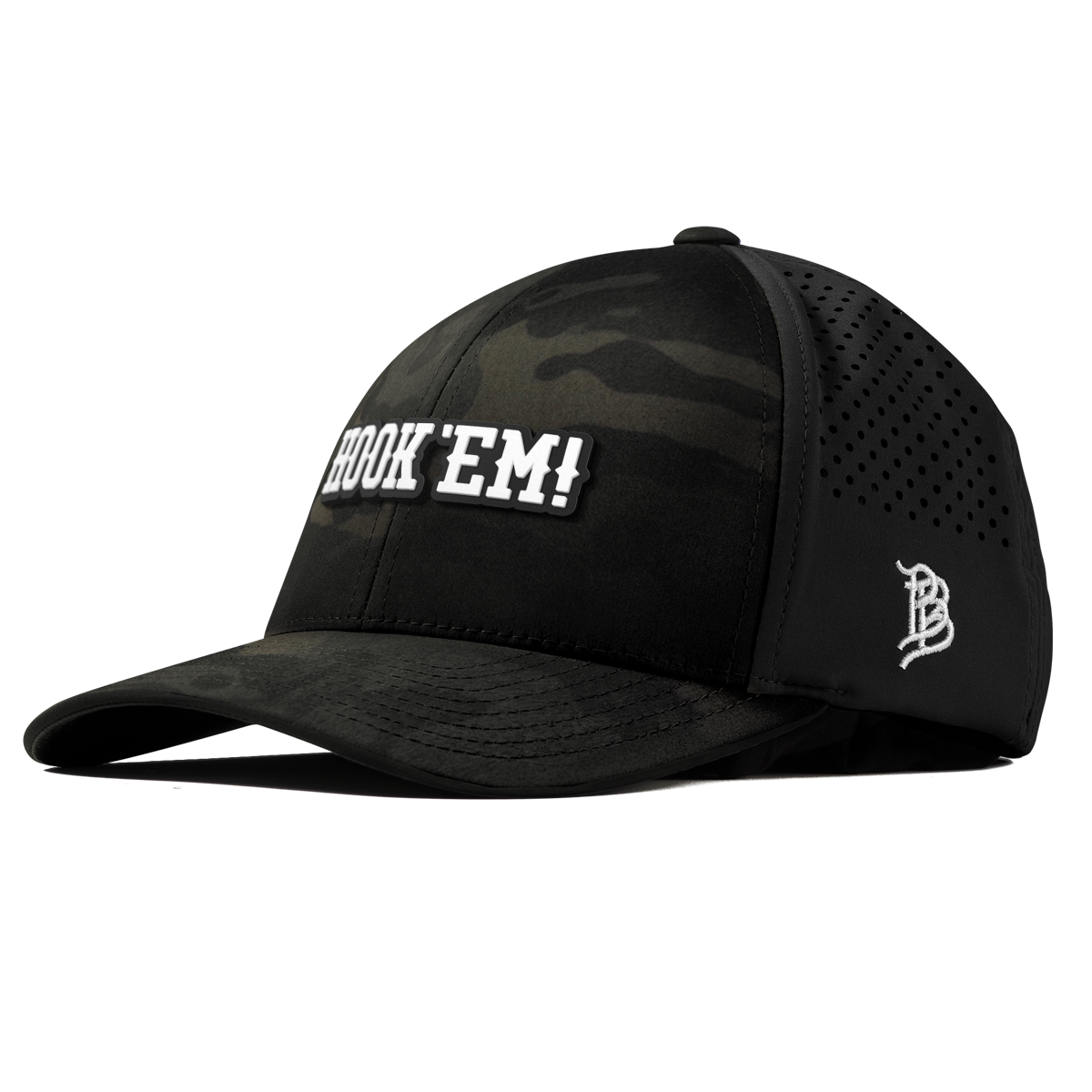 University of Texas "Vintage Hook'Em Horns" Curved Performance Multicam