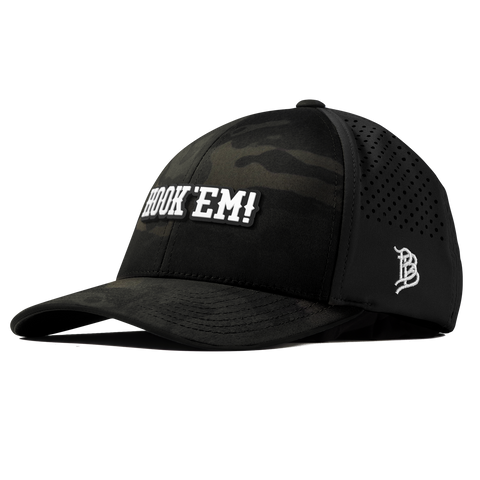 University of Texas "Vintage Hook'Em Horns" Curved Performance Multicam