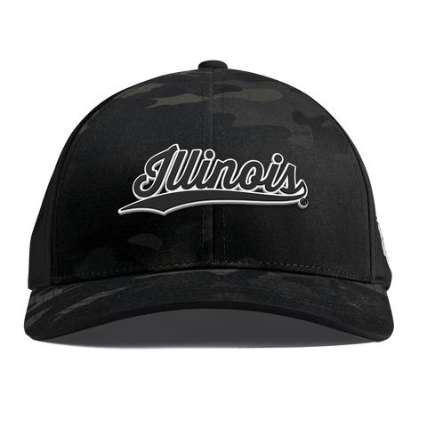 University of Illinois "Vintage Illinois Script" Curved Performance Multicam