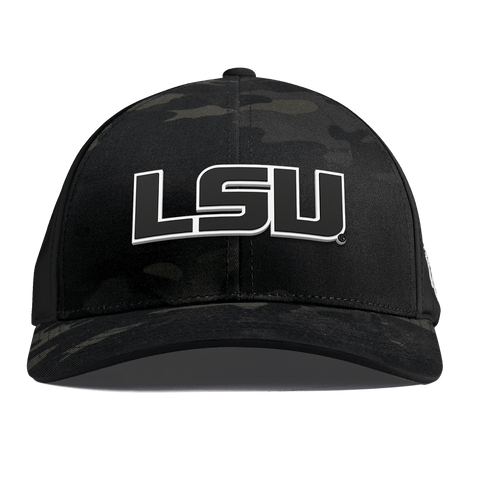 Louisiana State University "Vintage LSU Block" Curved Performance Multicam