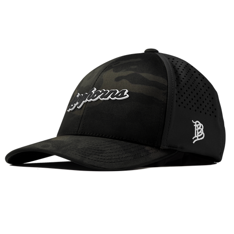 University of Texas "Vintage Texas Longhorn Script" Curved Performance Multicam