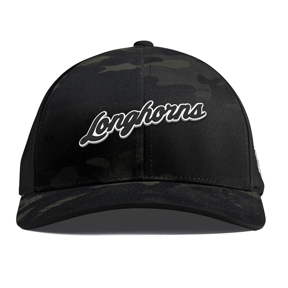 University of Texas "Vintage Texas Longhorn Script" Curved Performance Multicam