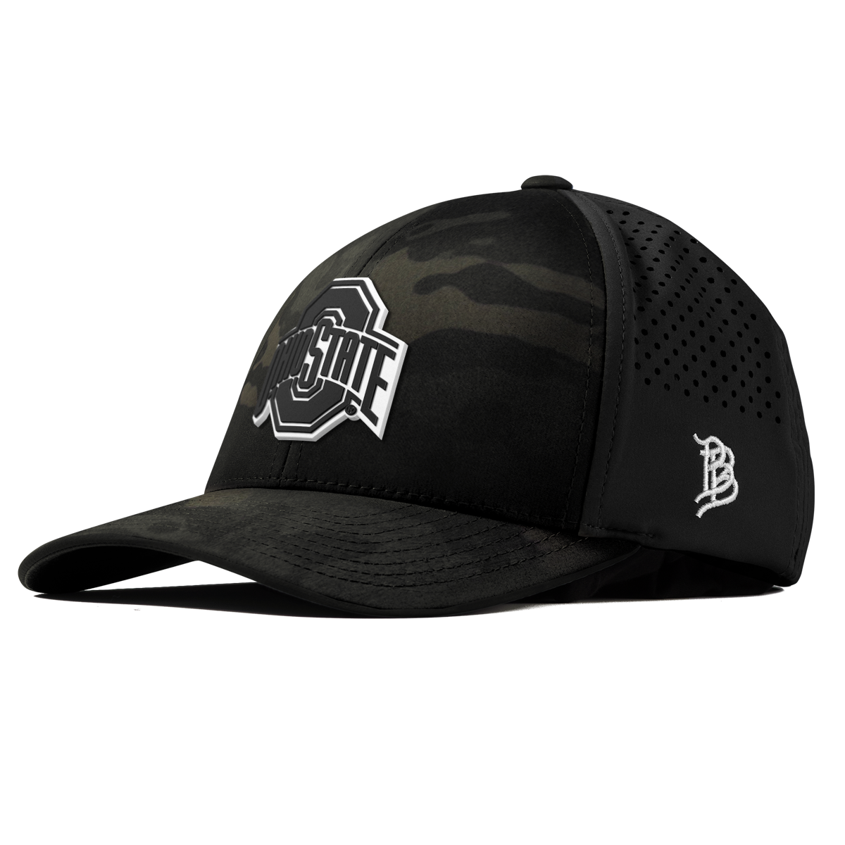 Ohio State University "Vintage Ohio State Team Logo" Curved Performance Multicam