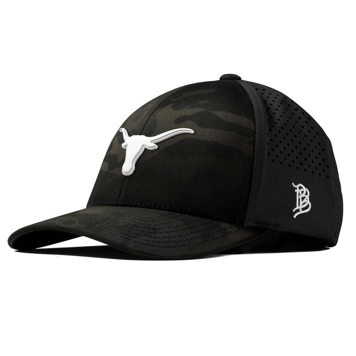 University of Texas "Vintage Texas Longhorn" Curved Performance Multicam
