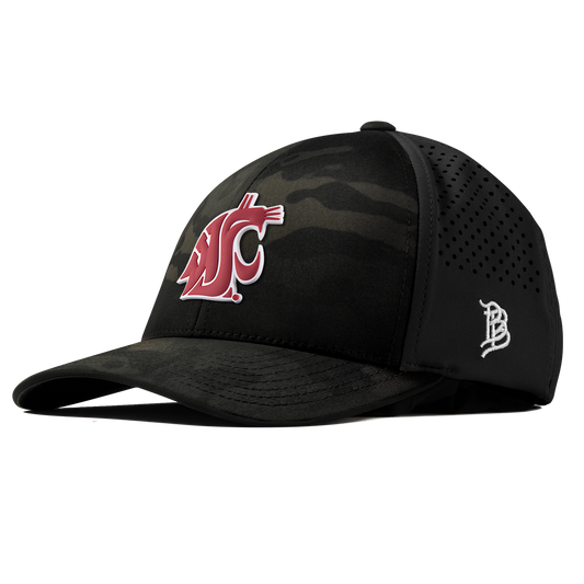 Washington State University "Washington State Team Logo" Curved Performance Multicam
