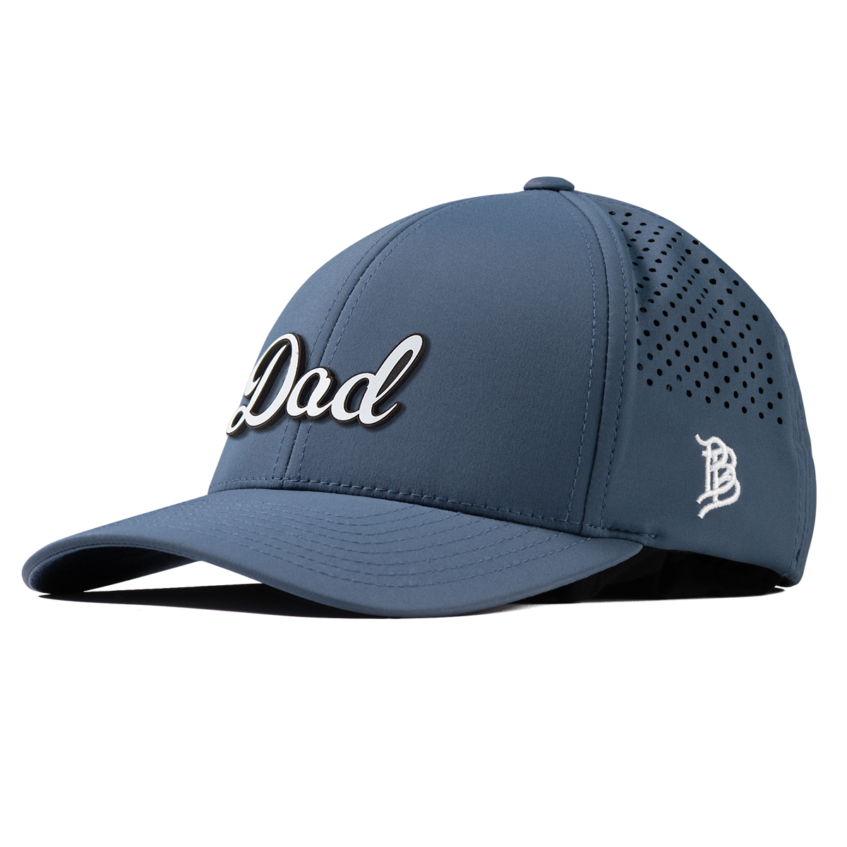Dad Script Hat Dad Script Curved Performance| Premium Headwear | Branded Bills