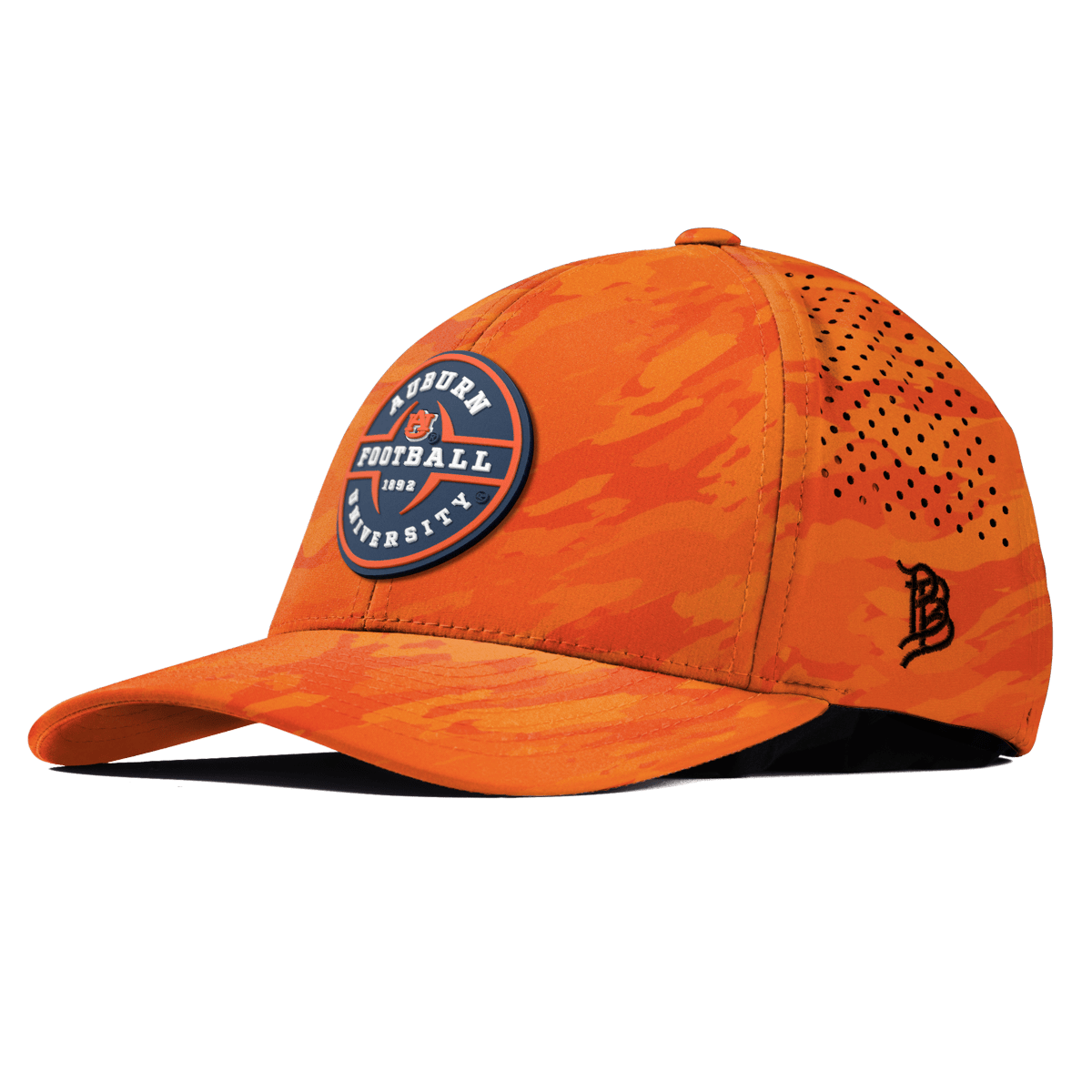Auburn University "Auburn Football" Legacy Curved Performance Blaze Orange Camo