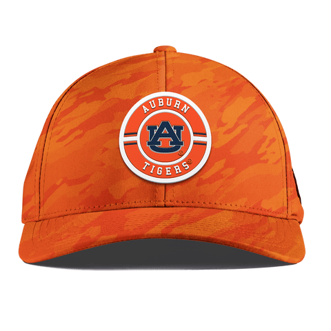 Auburn University "Auburn Seal" Curved Performance Orange Camo