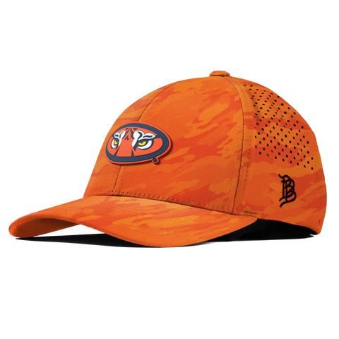 Auburn University "Auburn Tiger Eyes" Curved Performance Blaze Orange Camo