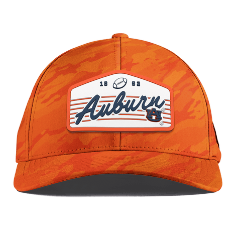 Auburn University "Auburn Tigers Football" Legacy Curved Performance Blaze Orange Camo