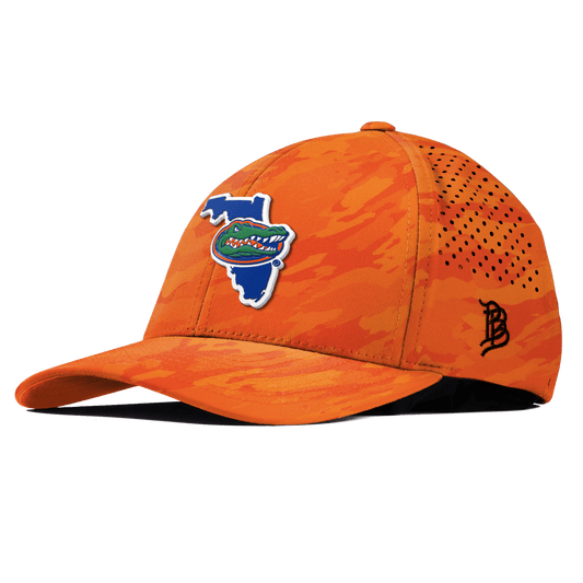 University of Florida "Gator State" Curved Performance Orange Camo