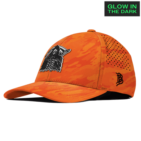 Grim Reaper Glow Curved Performance Blaze Orange Camo