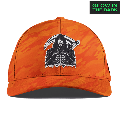 Grim Reaper Glow Curved Performance Blaze Orange Camo