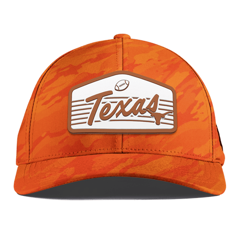 University of Texas "Longhorns Football" Legacy Curved Performance Blaze Orange Camo
