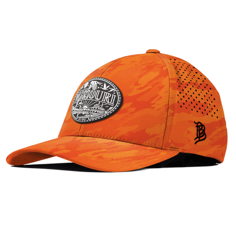 Missouri Traveler Curved Performance Blaze Orange Camo