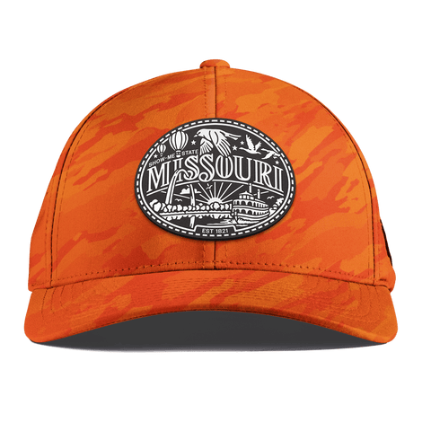 Missouri Traveler Curved Performance Blaze Orange Camo