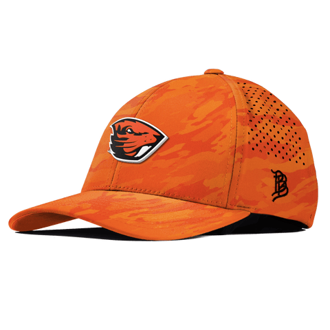 Oregon State University "Oregon State Team Logo" Curved Performance Blaze Orange Camo