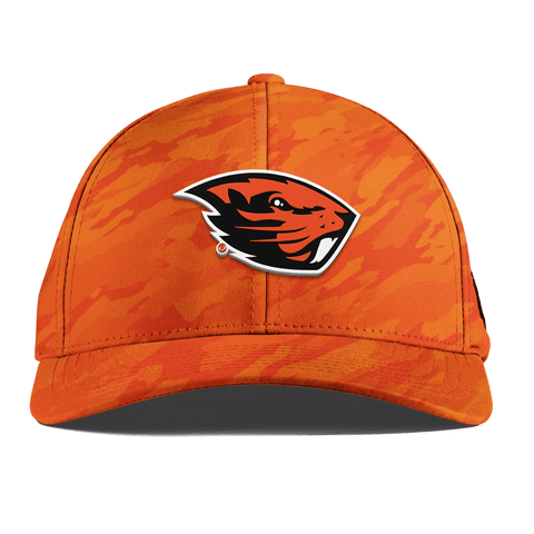 Oregon State University "Oregon State Team Logo" Curved Performance Blaze Orange Camo